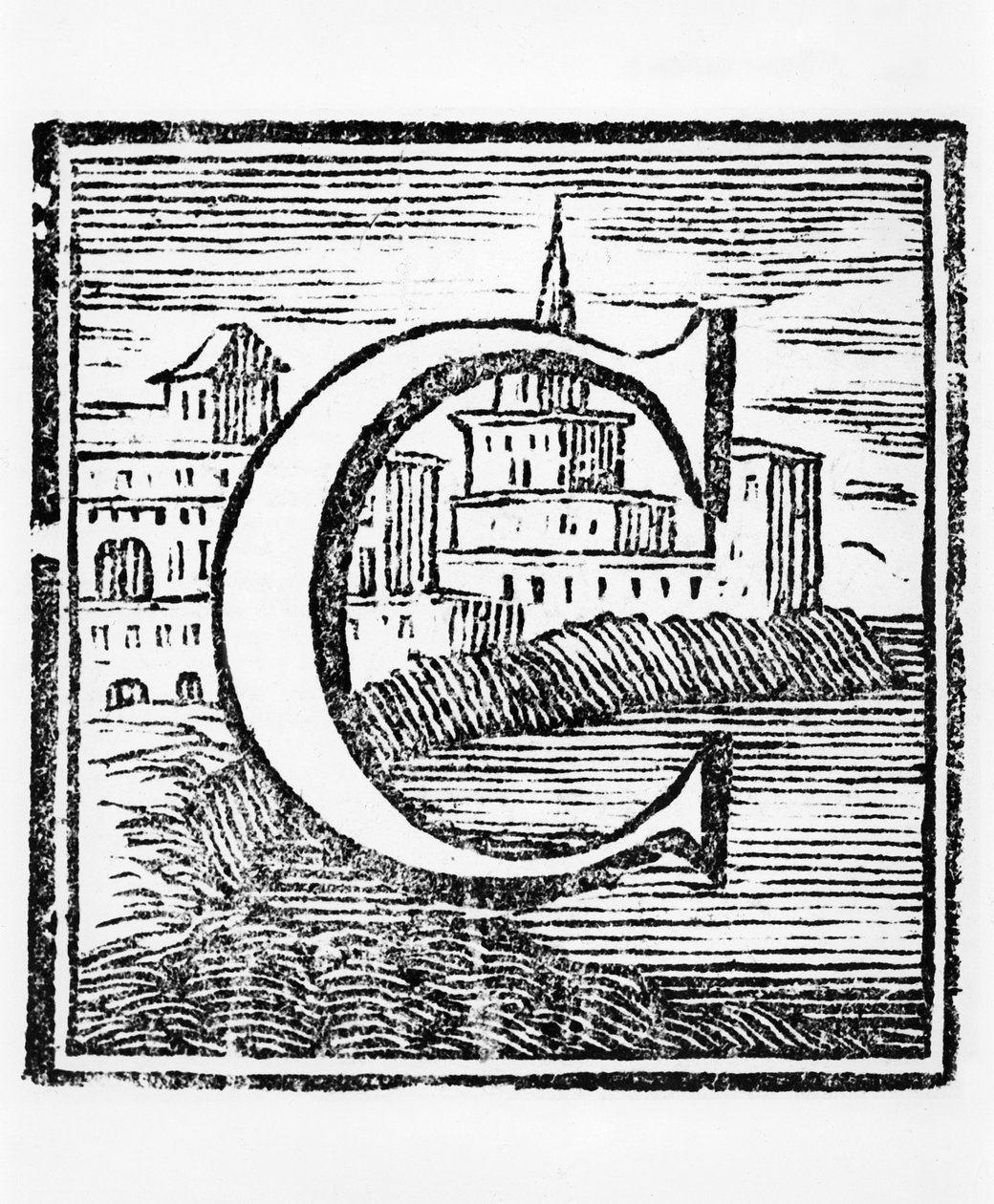 C betű, LEncyclopédie, 1. kiadás, 1752 alkotó: French School