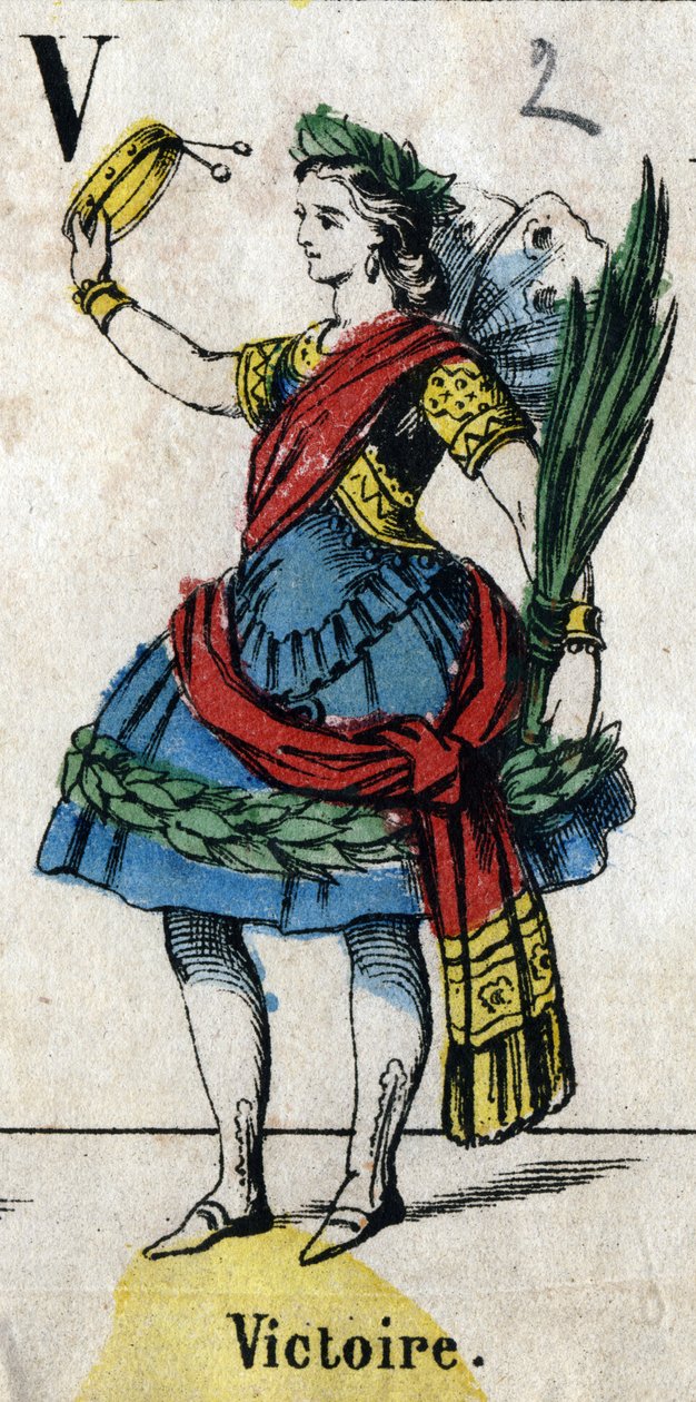 V. levél: Victoirgravírozás „ábécés maszkabálban”. Új Epinal képalkotás. Nyomda-litográfia Pinot et Sagaire, szerkesztők, Epinal, 19. század második fele. Ná 491 tábla 25 világító betűvel. Mérete: 40,5x28 cm alkotó: French School