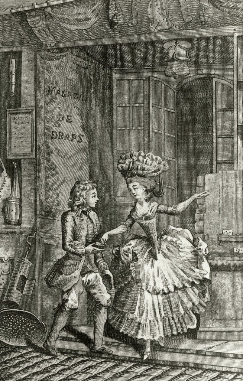 Libertinage - „A Francia Köztársaság egy nőjének története napról napra”, Restif de La Bretonne (1734-1806), Genf 1791-1794. alkotó: French School