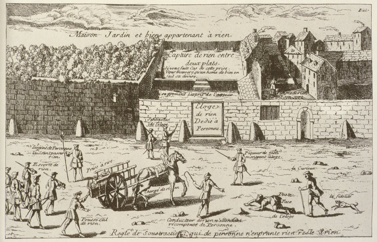 A semmi dicsérete, amelyet senkinek szenteltek alkotó: French School