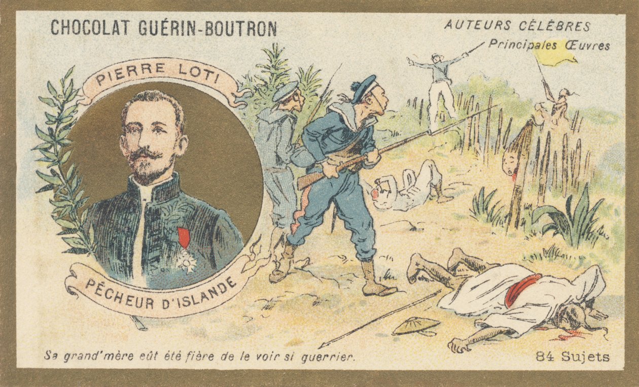 Louis-Marie-Julien Viaud, más néven Pierre Loti (1850-1923), francia író és tengerésztiszt, a „Pecheur d’Iceland” regény szerzője (1886) alkotó: French School