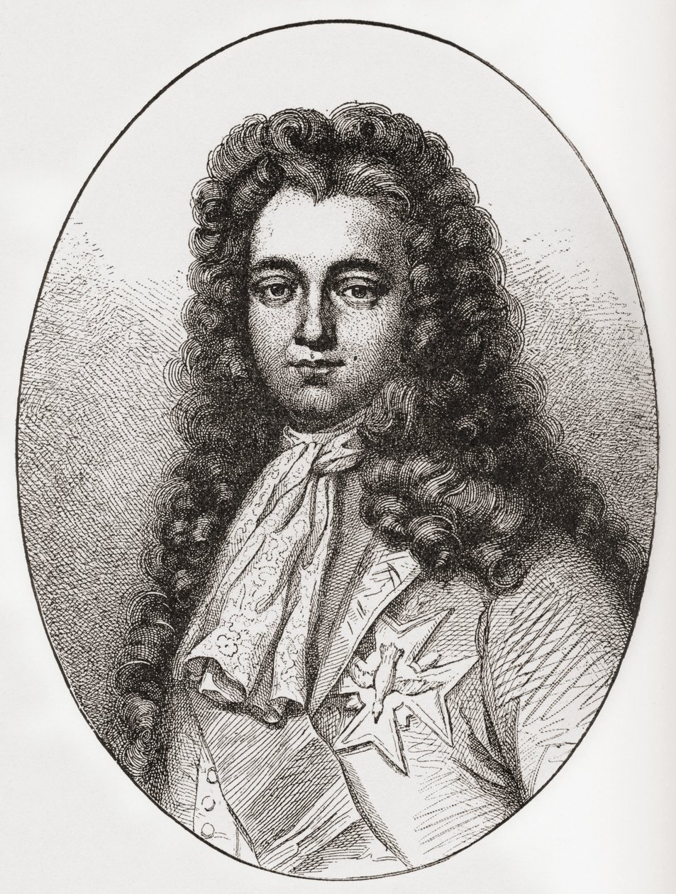 Louis François Marie Le Tellier Barbezieux márki, 1668 1701. francia államférfi. Az 1908-ban megjelent Les Heures Libresből. alkotó: French School