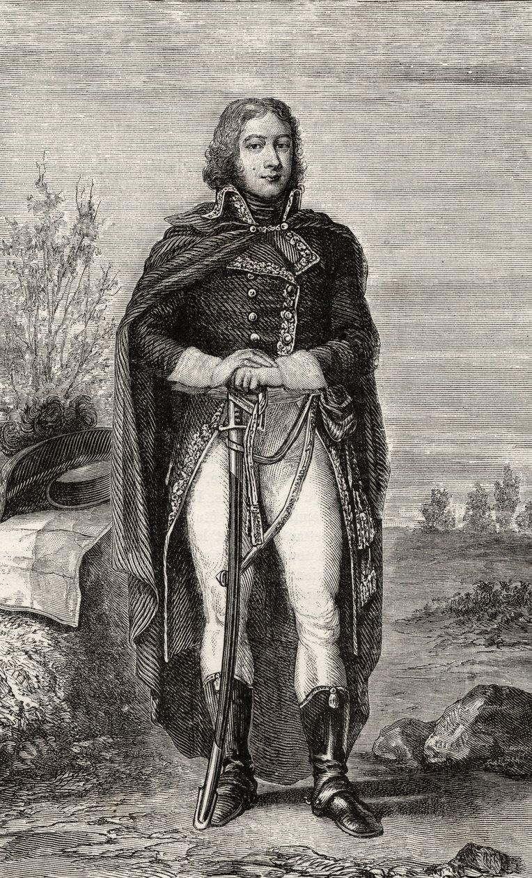 Louis Lazare Laroche, Louis Blanc (1811-82) "Histoire de la Revolution Francaise" című művéből alkotó: French School