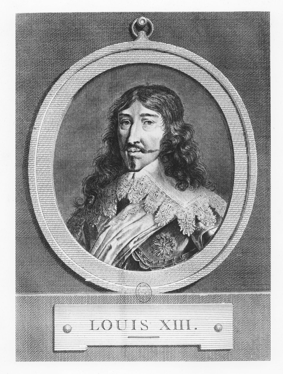 XIII. Lajos francia király (metszet) alkotó: French School