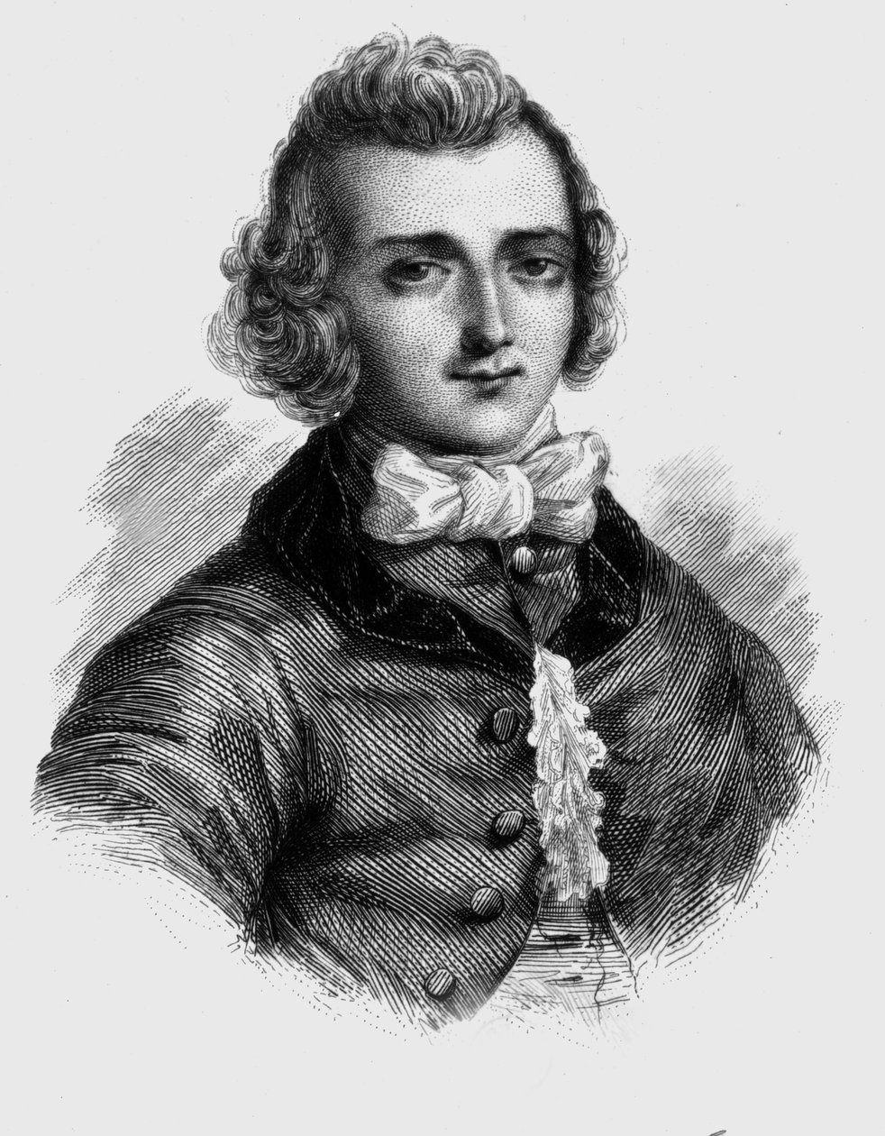 Louis de Jaucourt (1704-1779) (metszet) alkotó: French School
