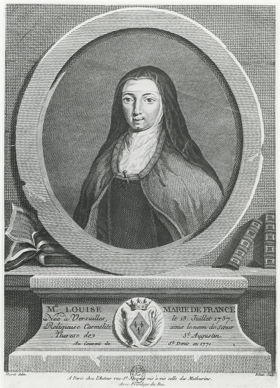 Louise-Marie francia (metszet) alkotó: French School