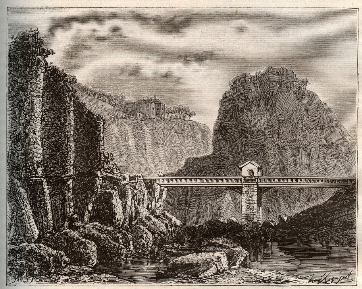 Losere: Rochers de STE-MADELEINE alkotó: French School