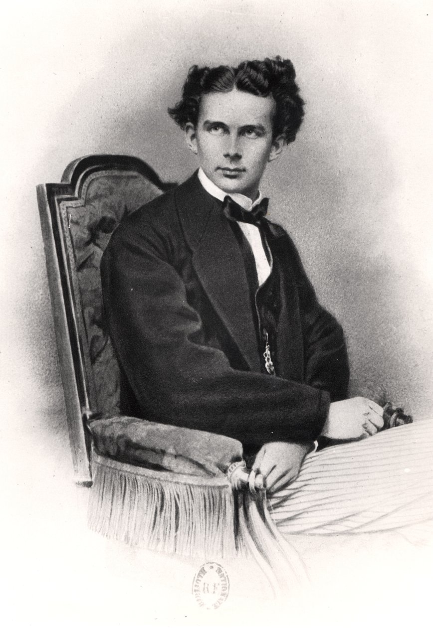 II. Ludwig (1845-86) bajor, 1870 körül alkotó: French School