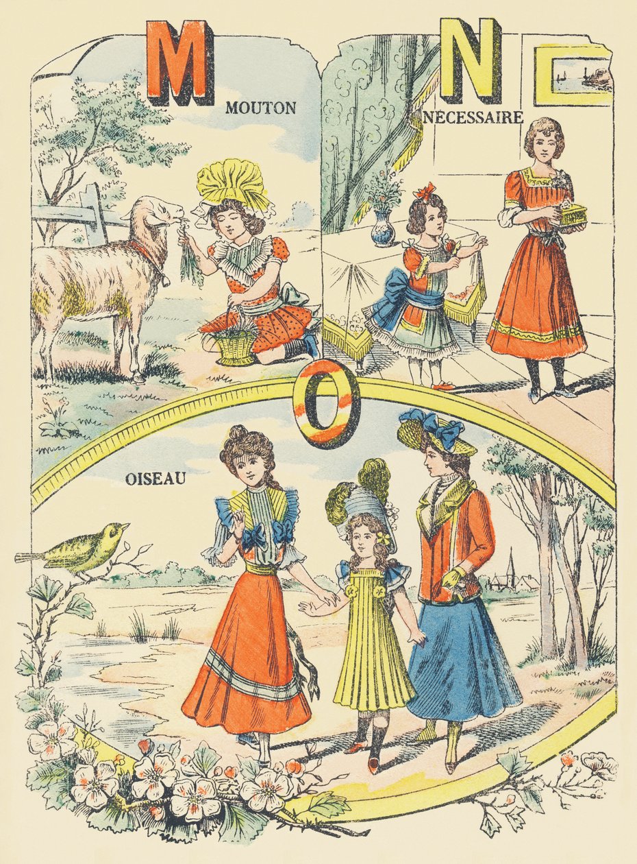 M N O: birka, szükségszerű, madár alkotó: French School
