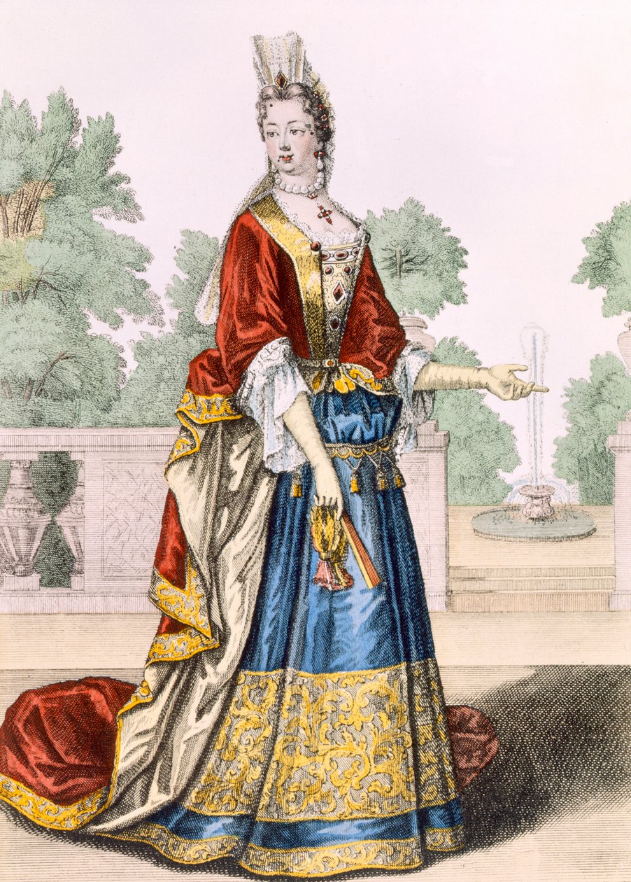 Madame Maine hercegnője, 1692 alkotó: French School