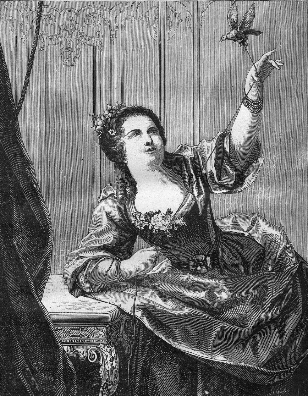 Madame du Favart, Justine du Ronceray (1727-1772) francia komikus és énekes, szász Maurice előretörésének áldozata. Dr. Th. „A prostitúció és a kicsapongás története a világ összes népe között az ókortól napjainkig” vésése. - alkotó: French School