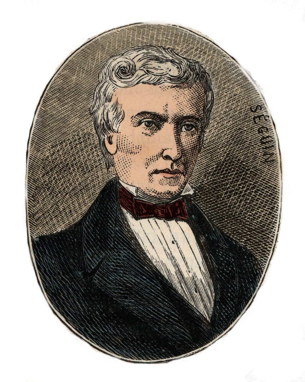 Marc Seguin (1786-1875) építész és mérnök – Metszet a „Sciences à la range de tous – népszerű fizika és kémia” című könyvébe Alexis Clerc – 19. század vége – Magángyűjtemény alkotó: French School
