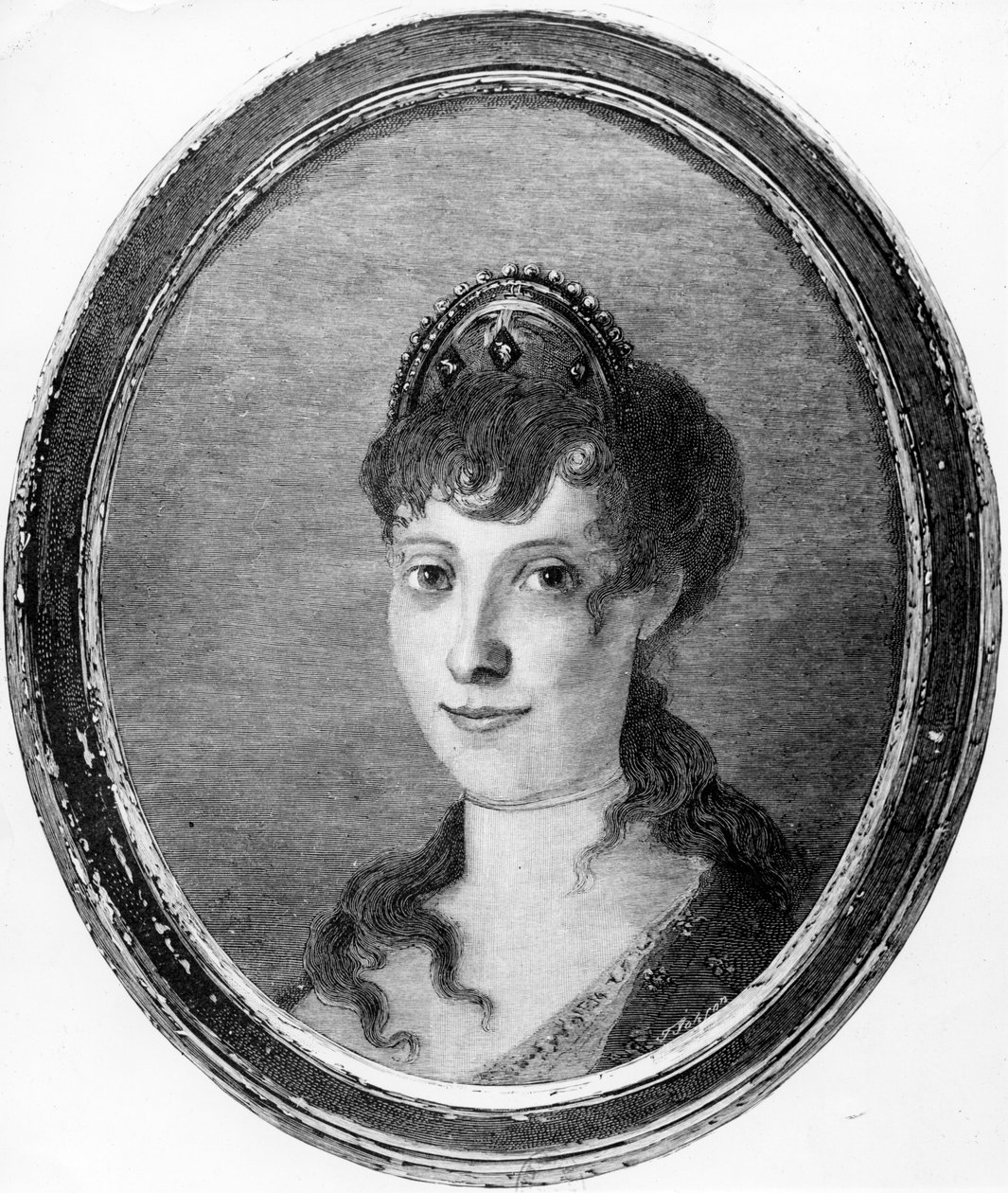 Maria Letizia Ramolino fiatal nőként alkotó: French School