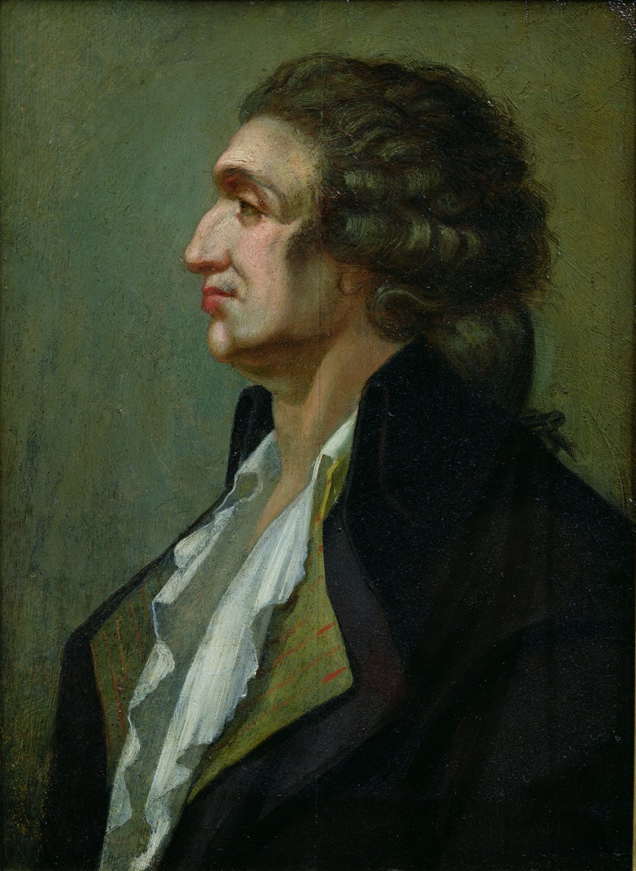 Marie Jean Antoine Nicolas de Caritat (1743-94) Marquis de Condorcet (olaj, vászon) alkotó: French School
