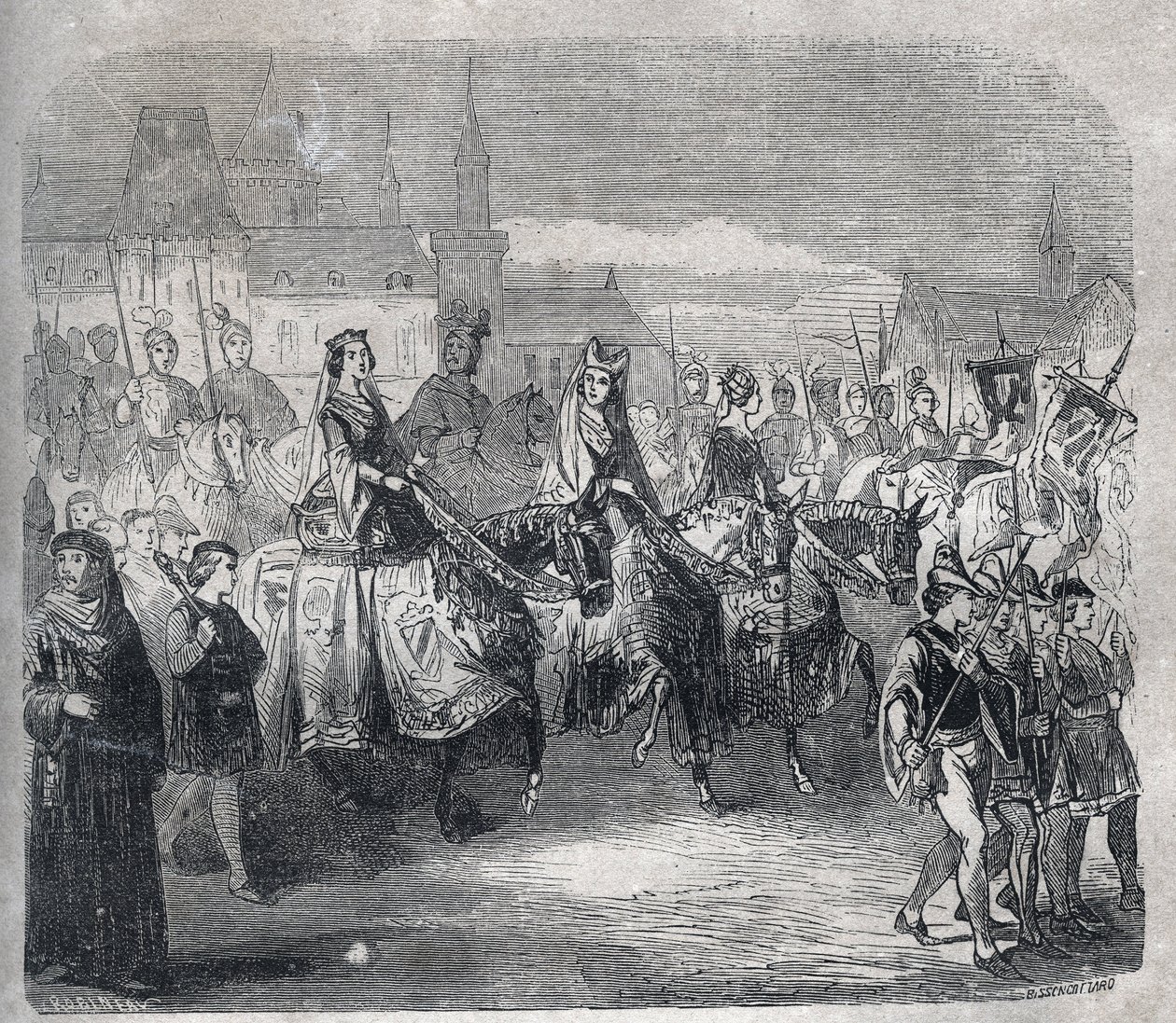 X. Lajos hutin király (1289-1316) és testvérei, Philippe (akkor V. Hosszú Fülöp) házasságai alkotó: French School