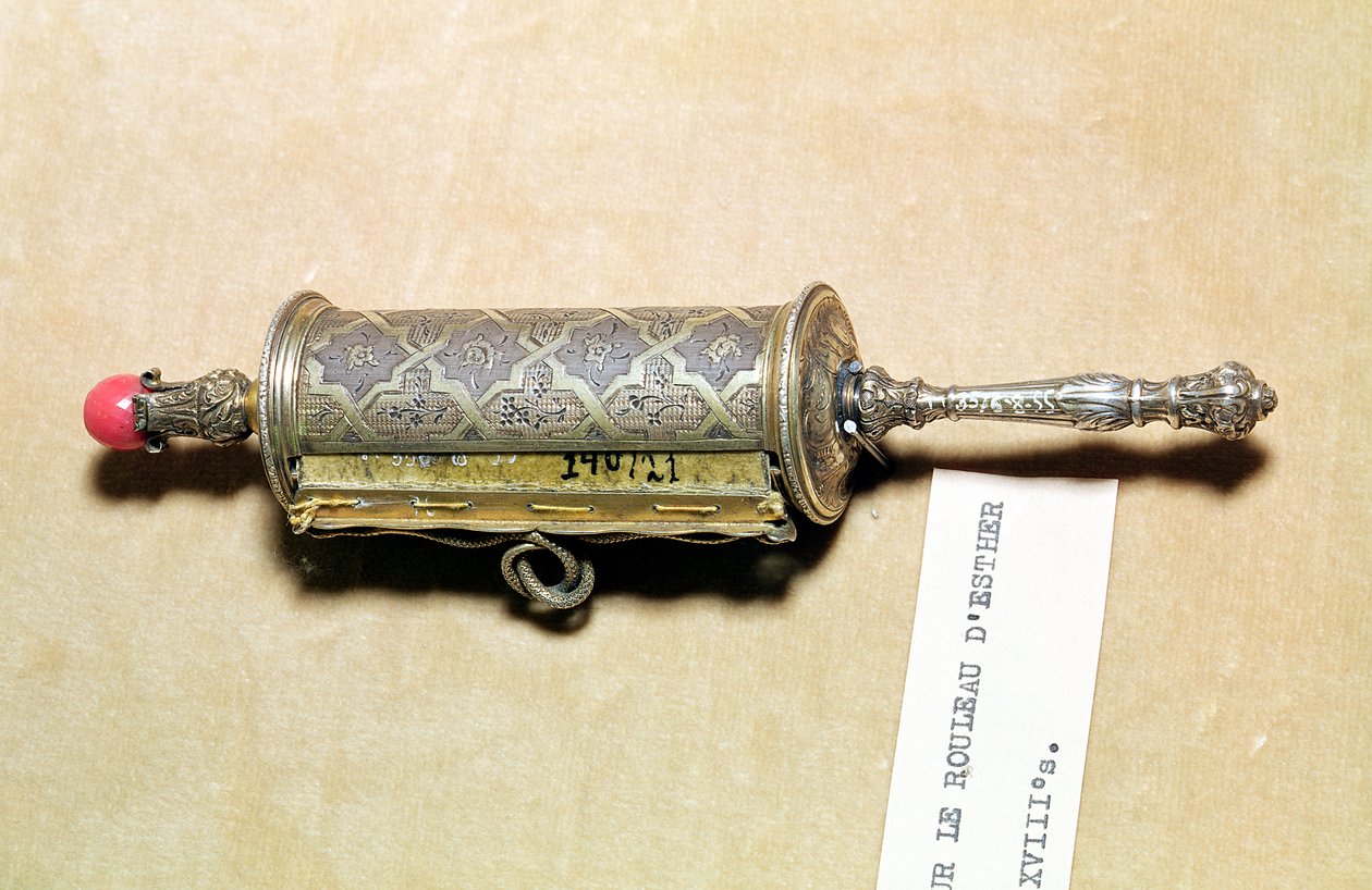 Megillah tok, Elzászból (ezüst) alkotó: French School