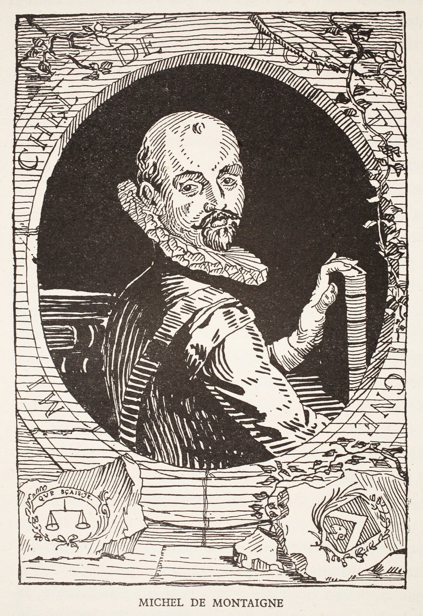 Michel de Montaigne alkotó: French School