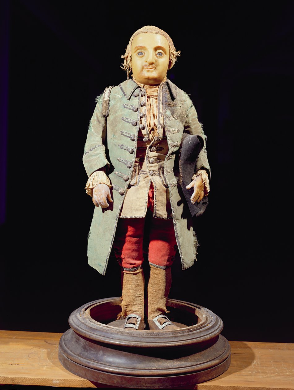 Nicolas Fery (Bebe) (1741-64) Stanislas Lesczinski (1677-1766) lengyel király törpe modellje (viasz) alkotó: French School
