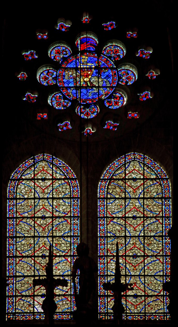 Modern grisaille és Courtney lovag a rózsában (w112) alkotó: French School