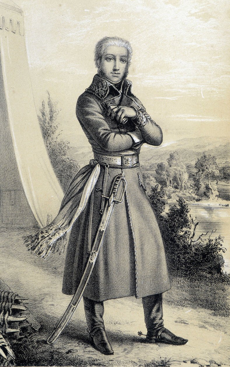 Moreau - Albert Maurin „A francia forradalom történelmi galériájában”. alkotó: French School