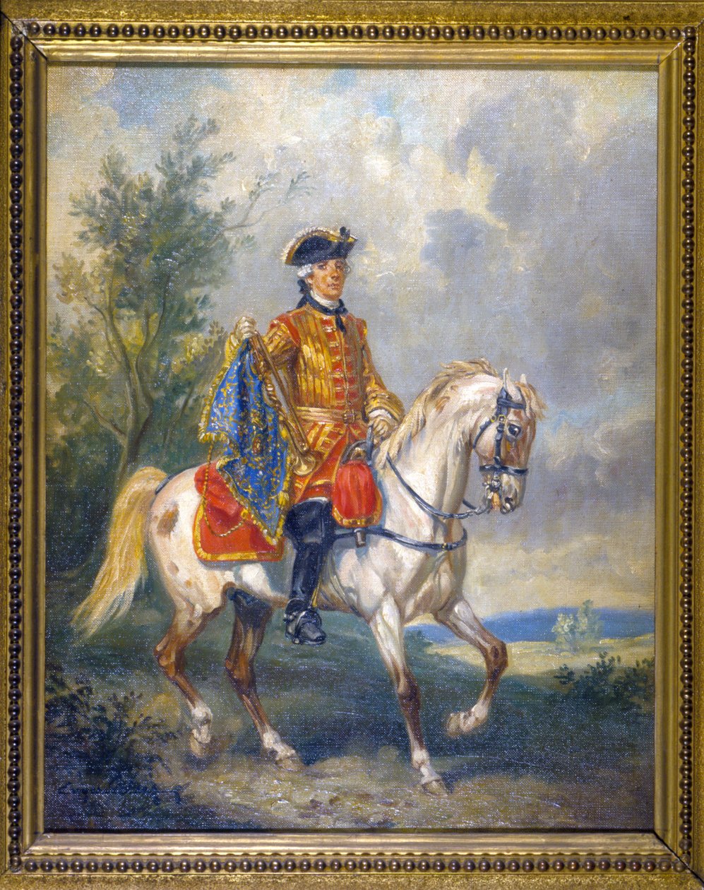 Fényes csendőr - olaj, vászon, 18. század vége alkotó: French School