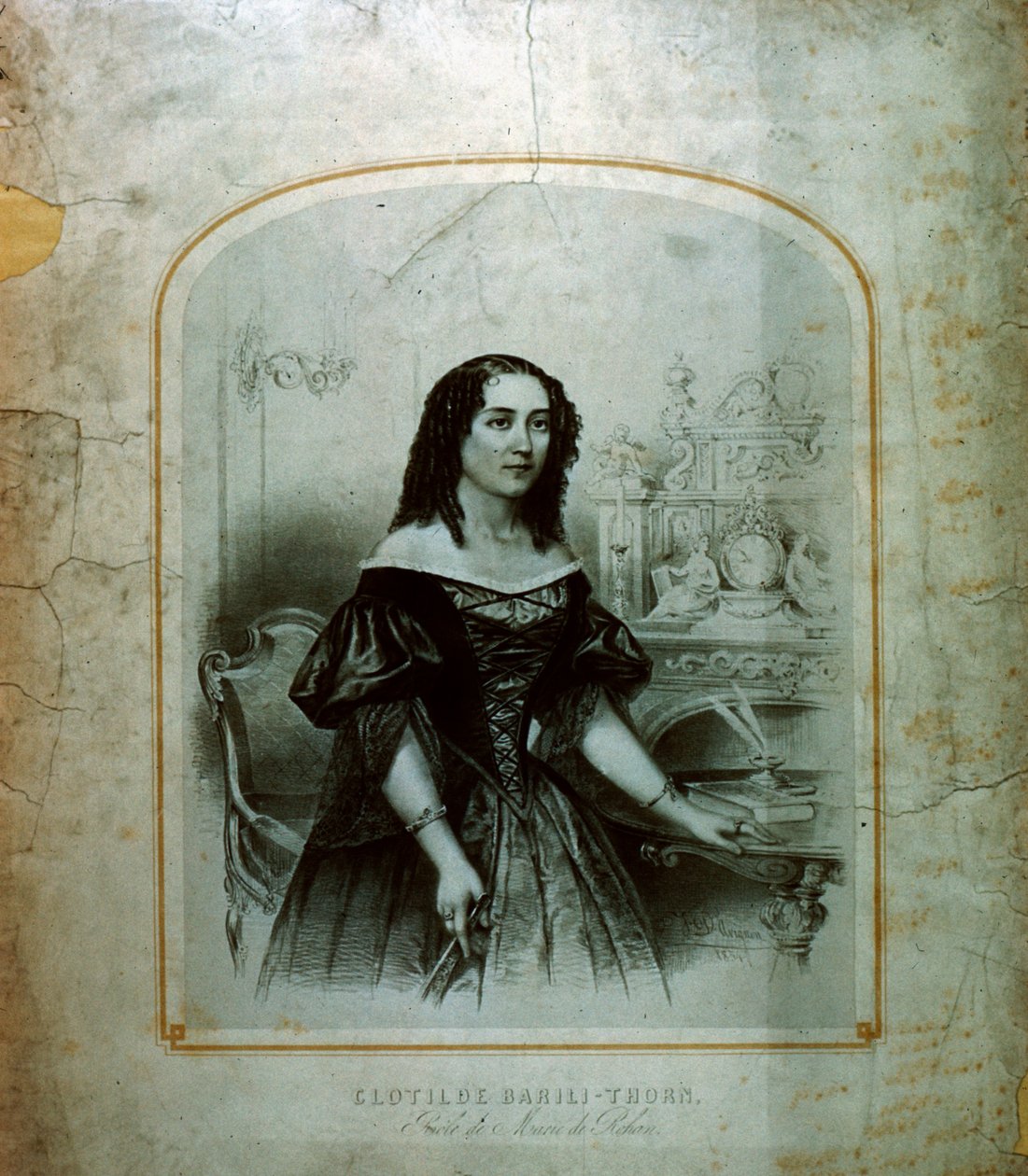 Mrs. J Bernard Beere alkotó: French School