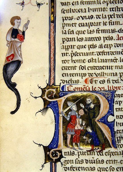 Ms 1029 Az ember négy kora, az angol Barthelemy „Livre des Proprietes des Choses” című művéből (vellum) alkotó: French School