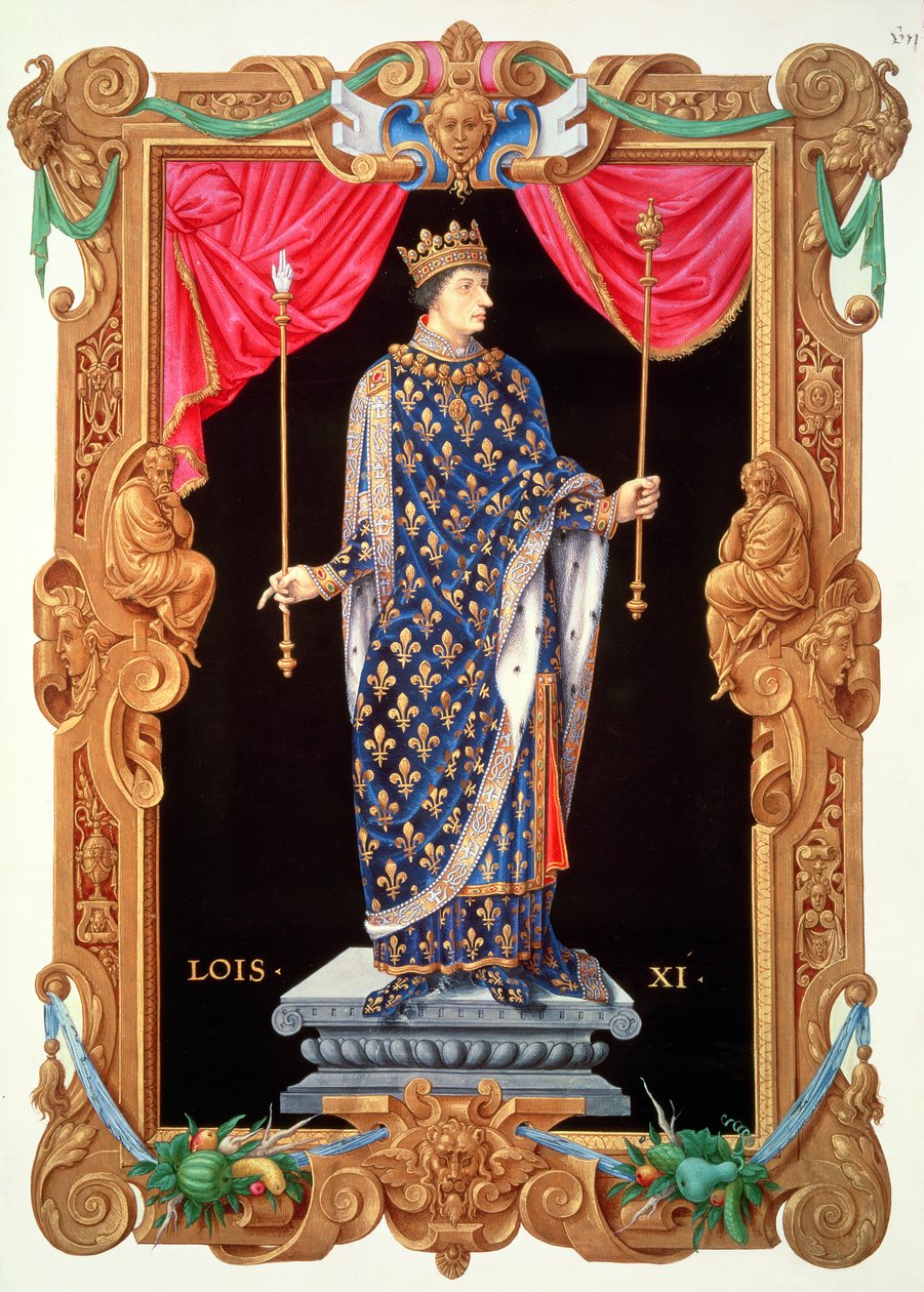 ms 859522 Louis ξ (1423-83) alkotó: French School