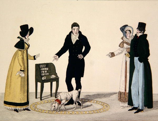 Munito, 100-as lemez a „le Bon Genre”-ből, 1810 körül (színes metszet) alkotó: French School
