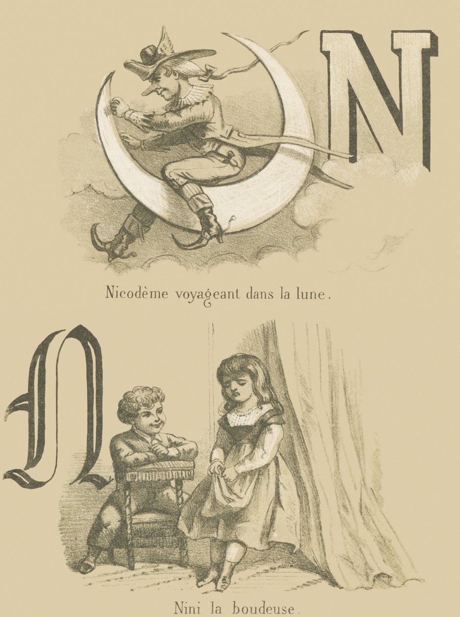 N: Nikodém utazás a Holdon/Nini, a dömping alkotó: French School