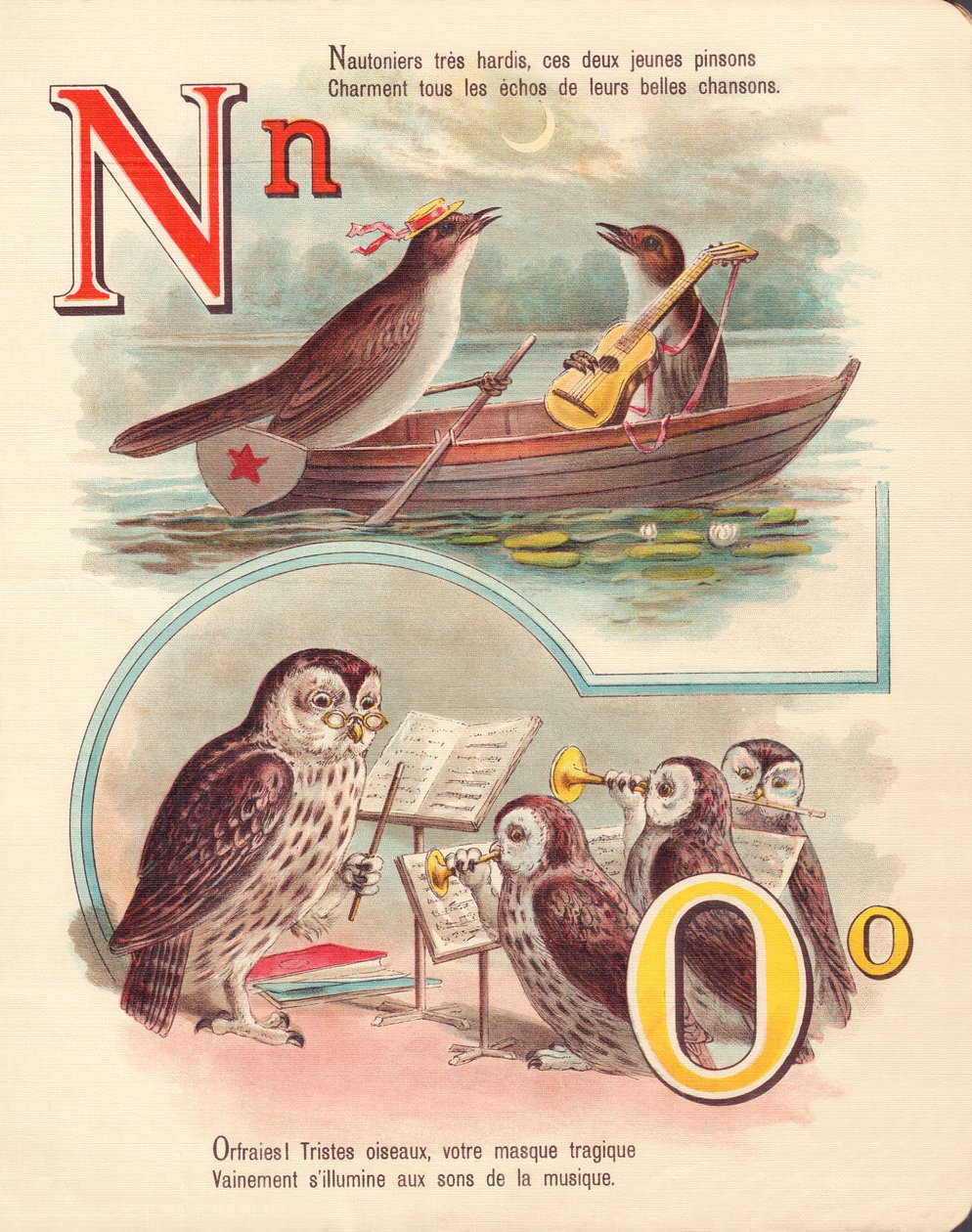 N O: fülemüle, navigáció, bagoly, zenekar alkotó: French School