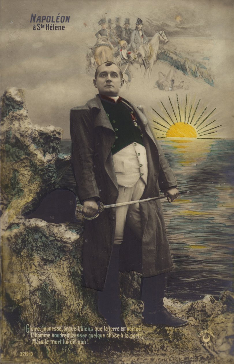 Bonaparte Napóleon (színes litográfia) alkotó: French School