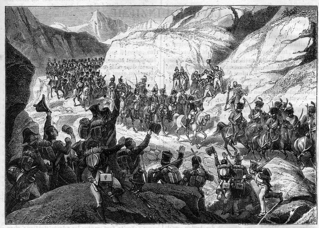 Napóleoni háborúk/A spanyol hadjárat kezdete, 1808. november 5. - Napóleon belépése Spanyolországba csapatai élén - Adolphe Thiers „Histoire de l