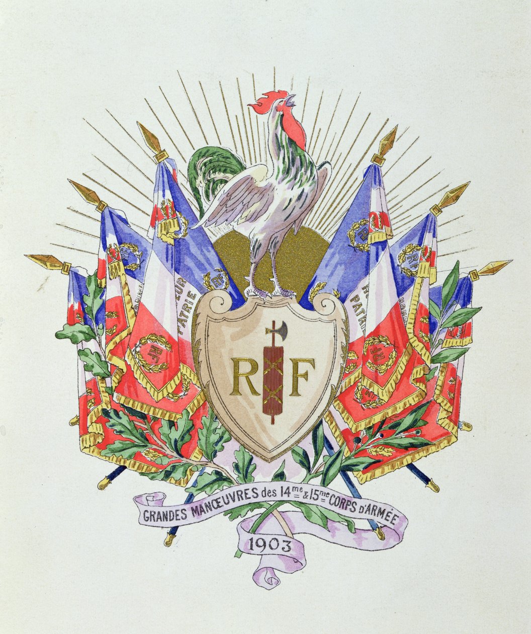 A Francia Köztársaság nemzeti jelképe, 1903 alkotó: French School