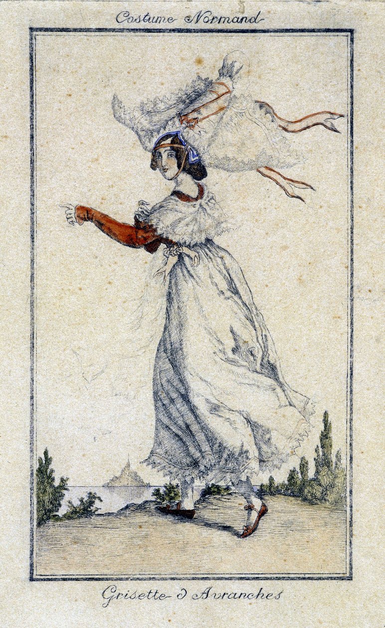 Norman népviselet: Grisette d