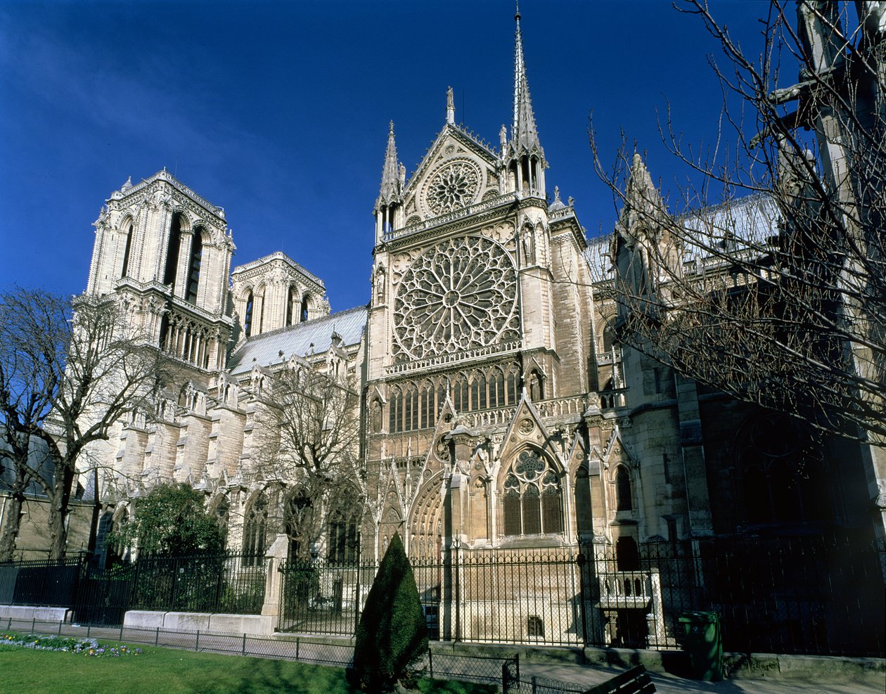 Notre Dame délről, 1163-1345 alkotó: French School
