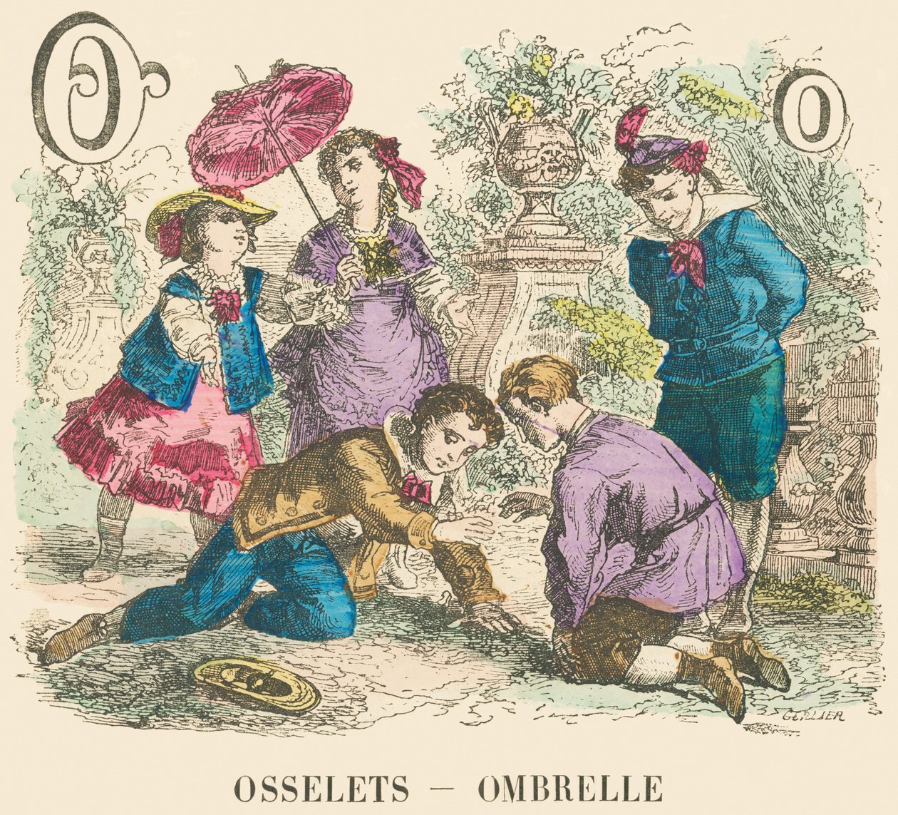 O: Ossicles - Esernyő alkotó: French School
