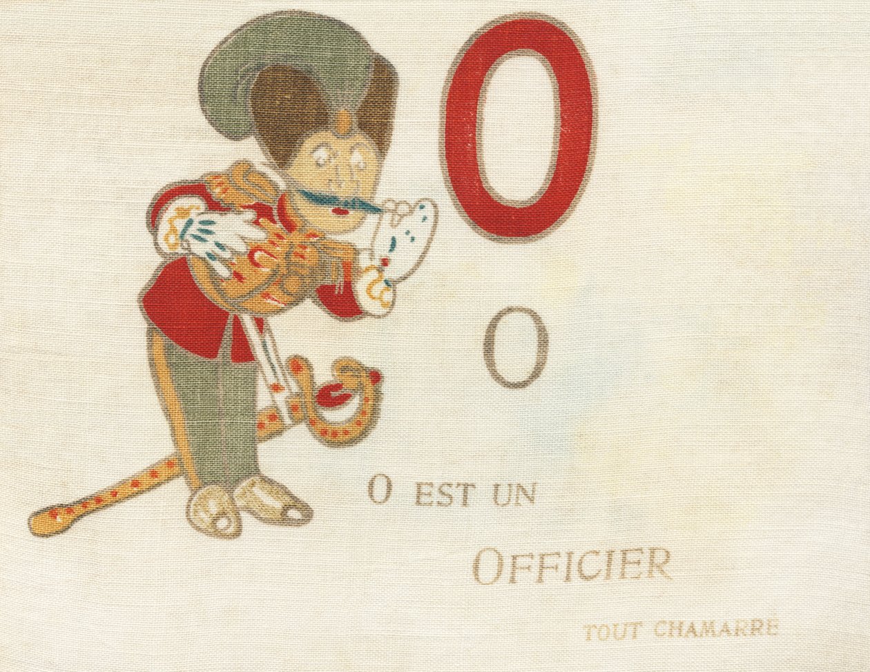 O harci tiszt. alkotó: French School