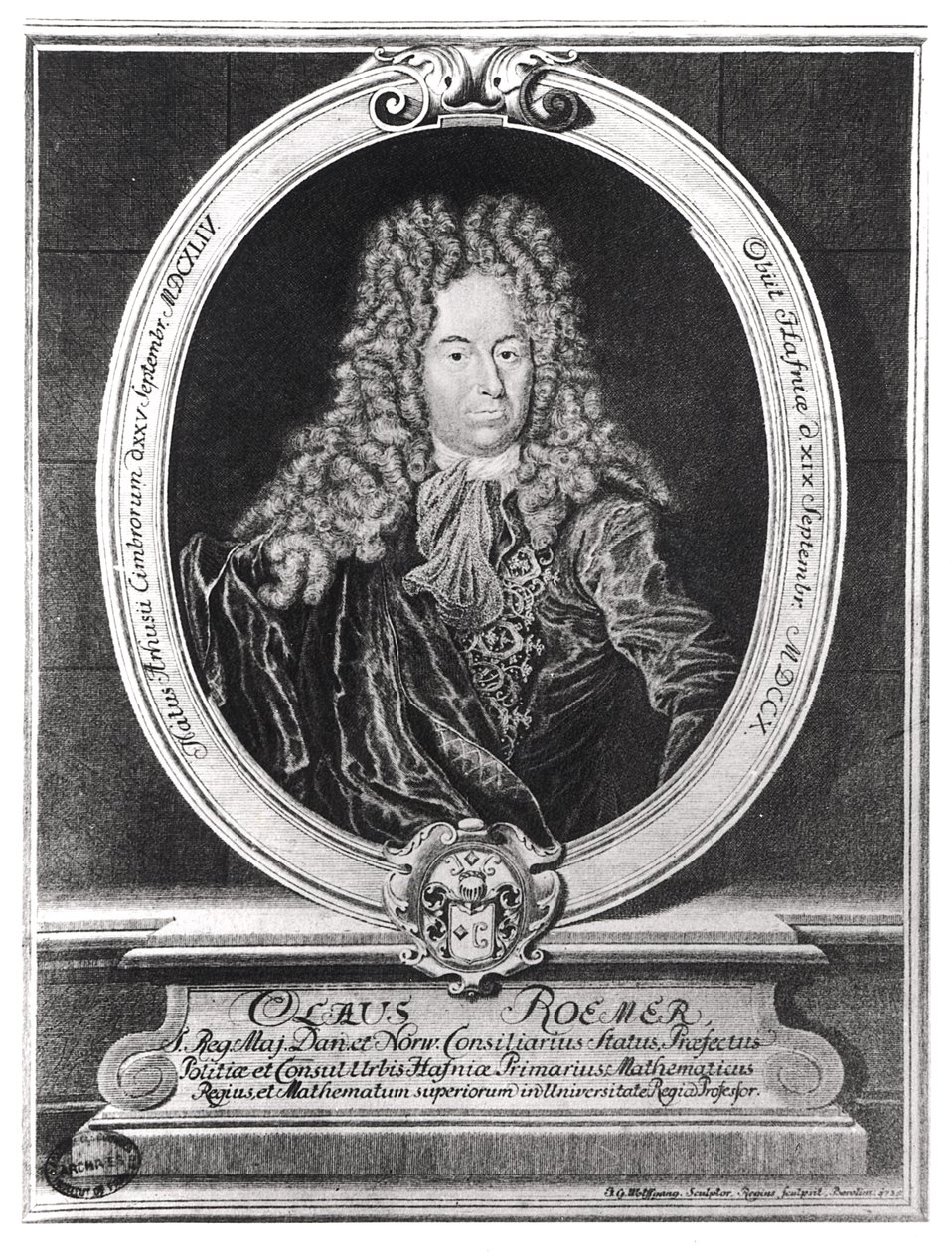 Olaus Romer (1644-1710) alkotó: French School