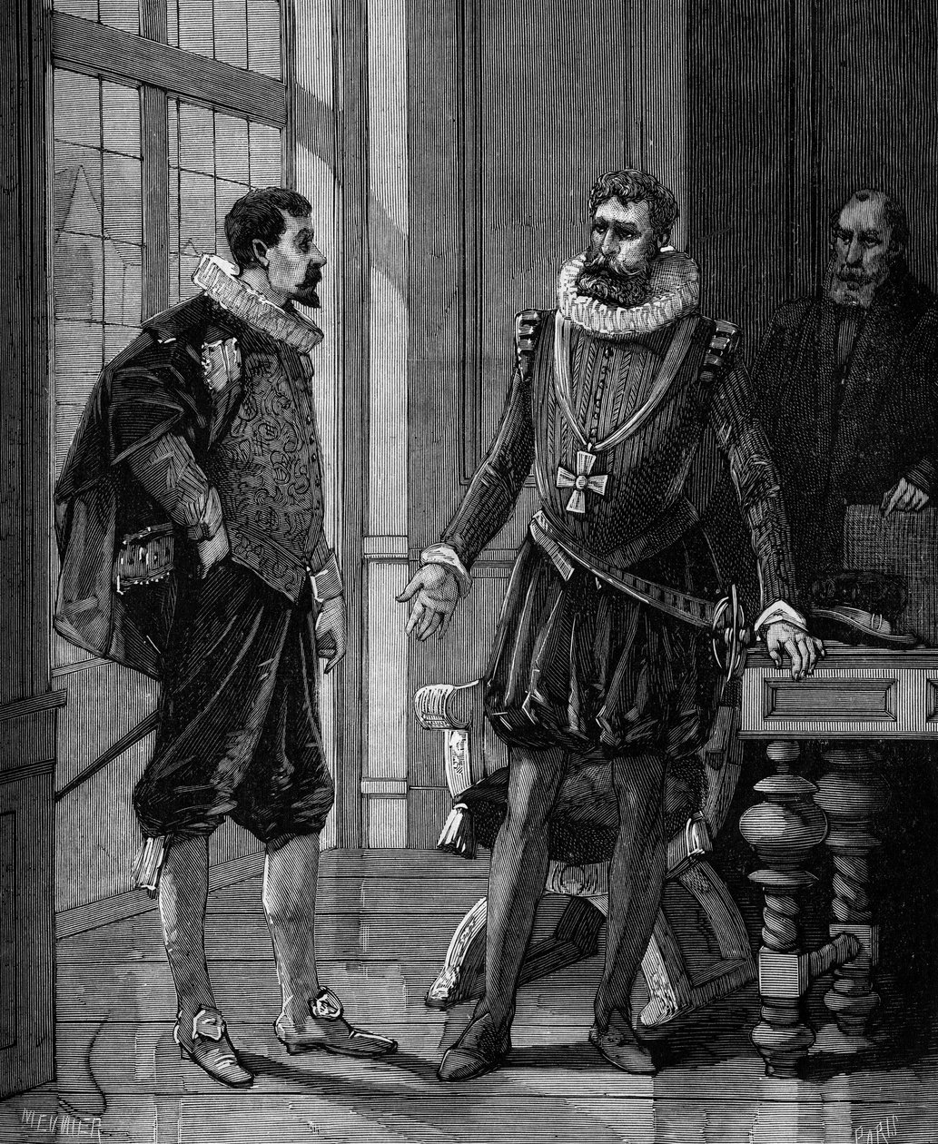 Olivier De Serres (1539-1619) francia agronómus IV. Henrik francia király mellett (1553-1610). alkotó: French School