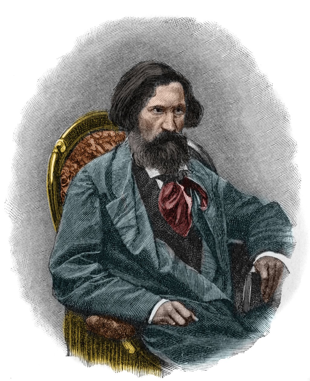 Otto Ludwig (1813-1865) német író. alkotó: French School