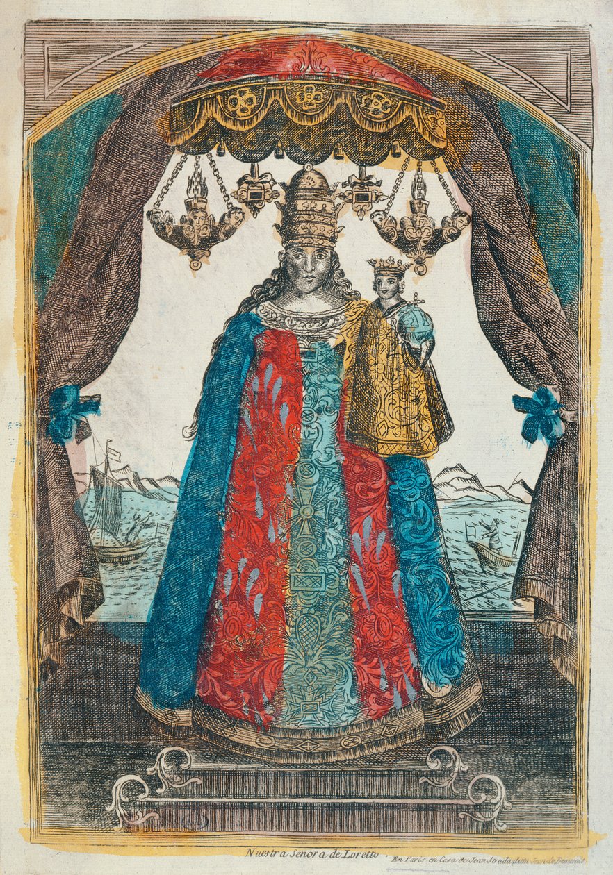 Lorettoi Szűzanya, 18. század vége alkotó: French School