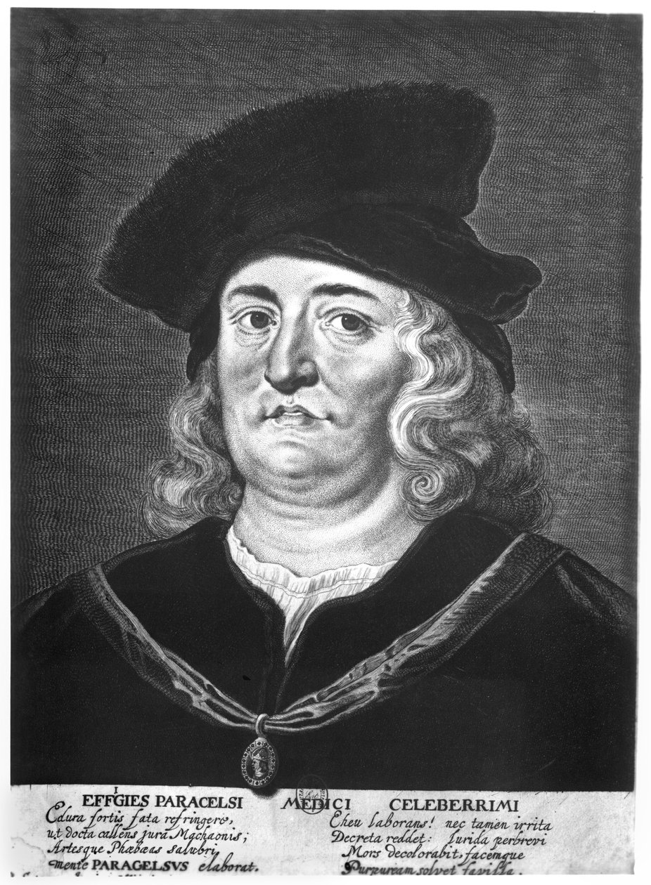 Paracelsus (1493-1541) alkotó: French School