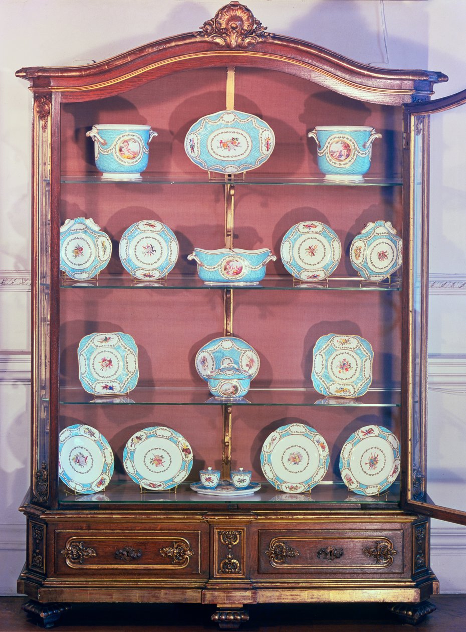 A Sevres Melbourne Service része, 1770-71 (lágypaszta porcelán) alkotó: French School