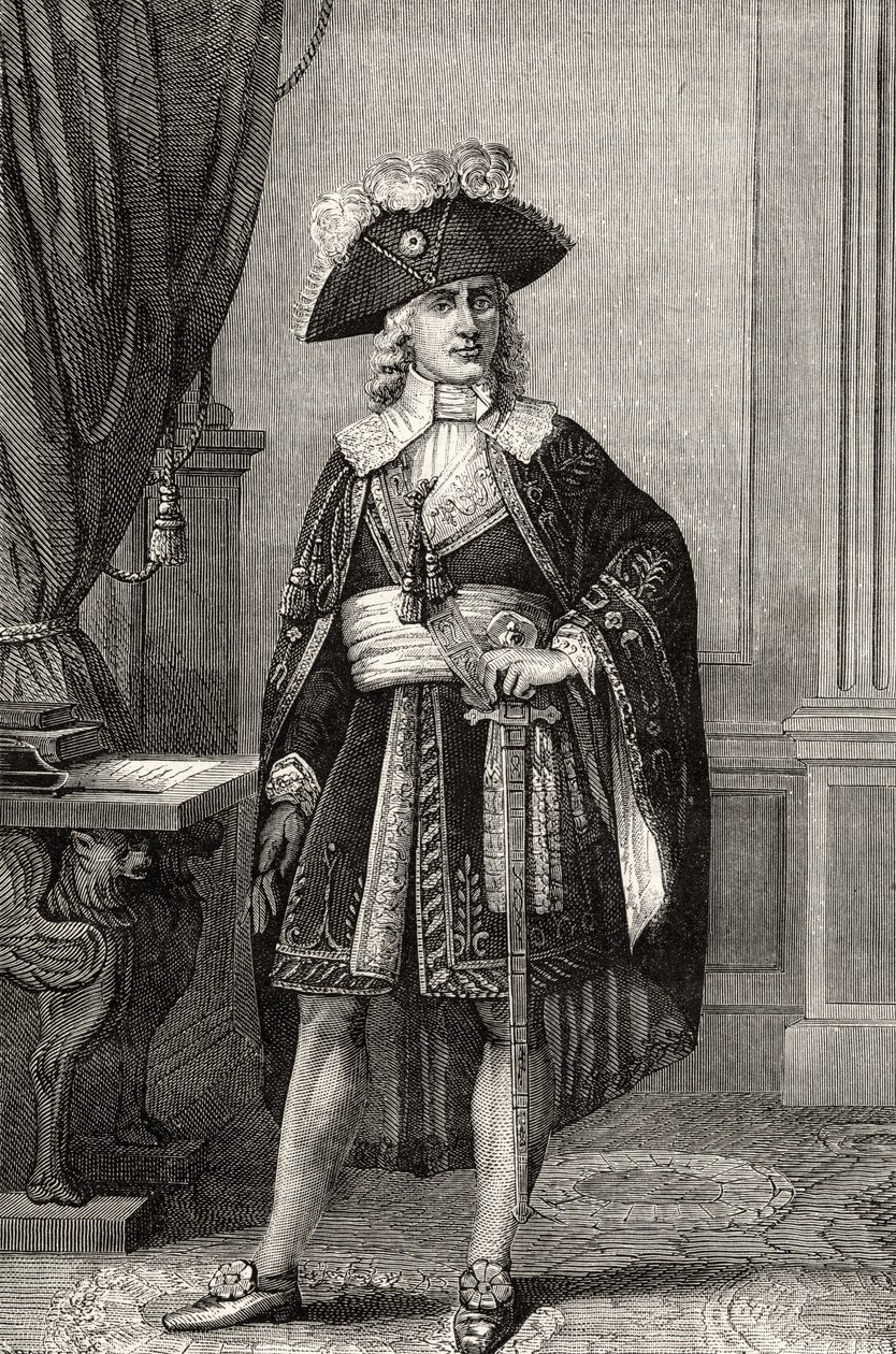 Paul Francois Nicolas, Vicomte de Barras, Louis Blanc (1811-82) "Histoire de la Revolution Francaise" című művéből alkotó: French School