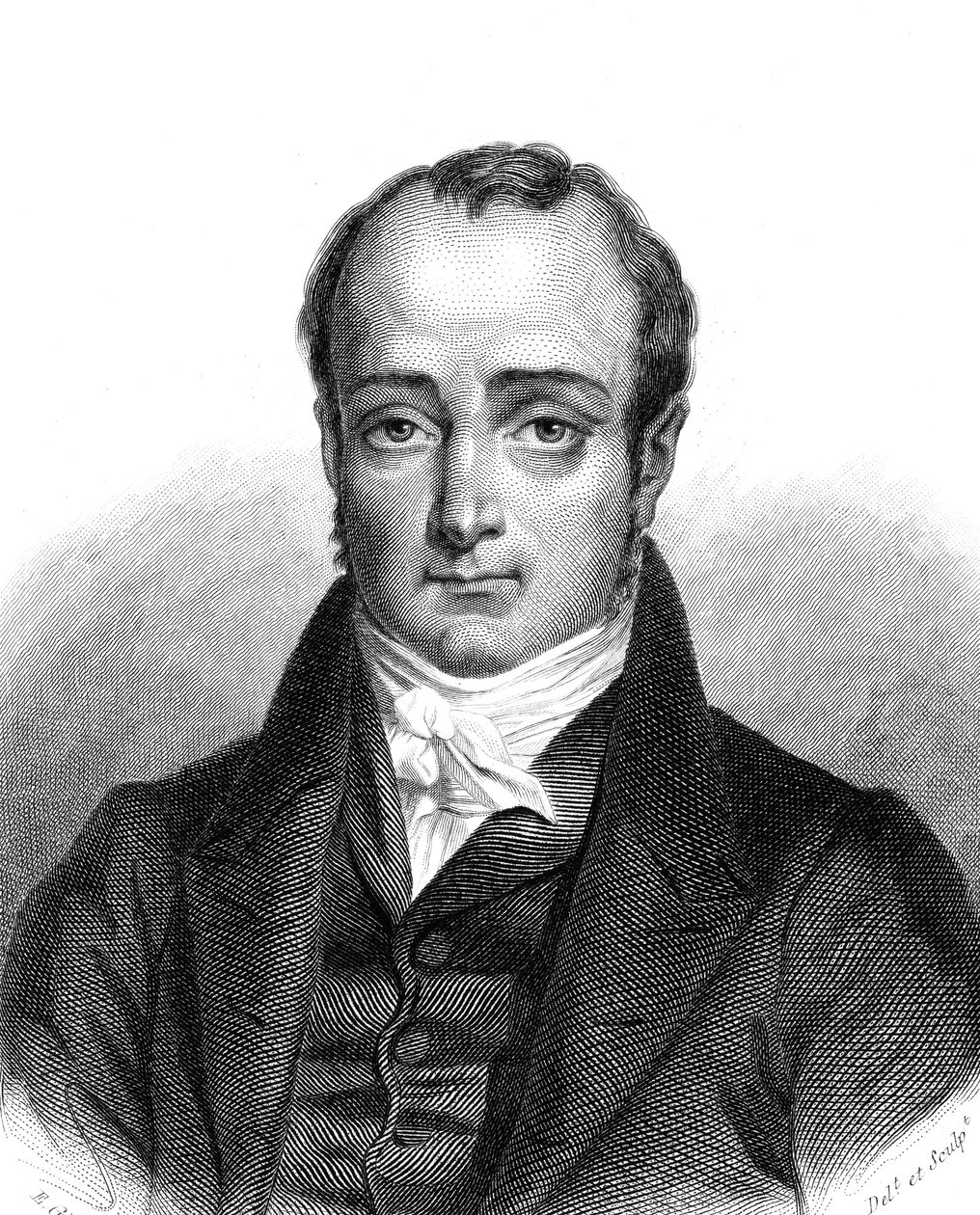 Paul Jean Pierre SAUZET (1800-1876), francia politikus. alkotó: French School