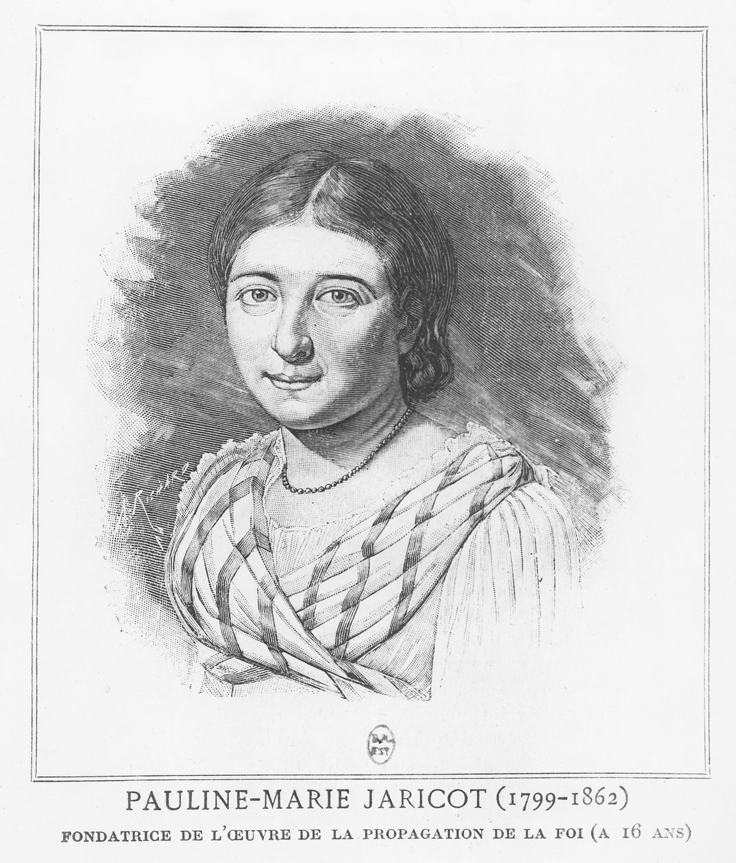 Pauline Jaricot (metszet) alkotó: French School