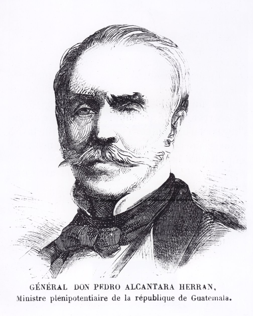 Pedro Alcantara Herrán (metszet) alkotó: French School