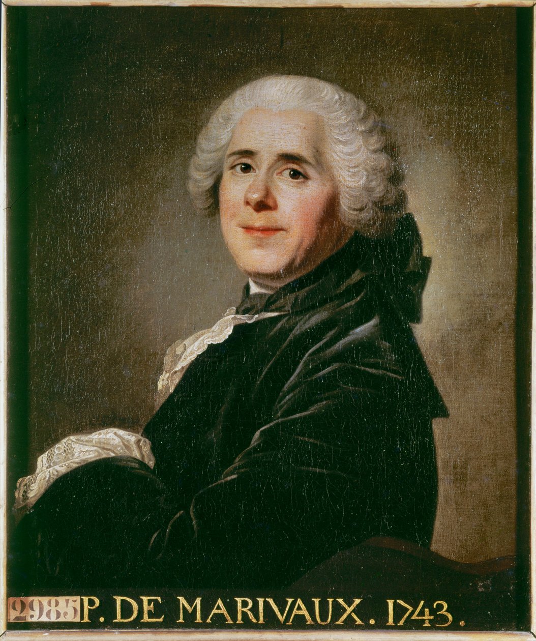Pierre Carlet de Marivaux, francia drámaíró és regényíró ... alkotó: French School