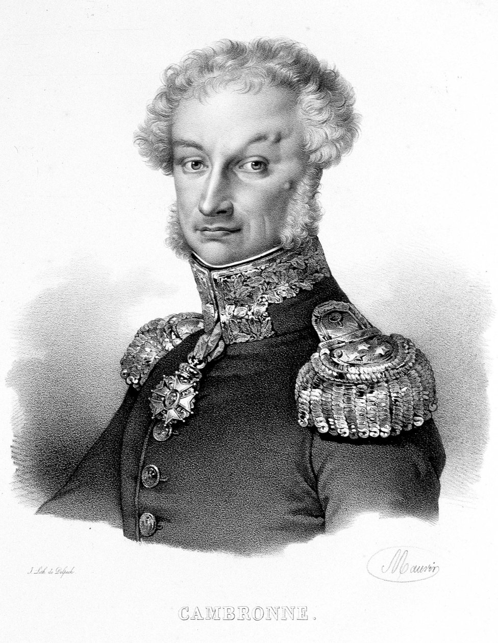 Pierre, Cambronne vikomt, francia tábornok (1770-1842). alkotó: French School